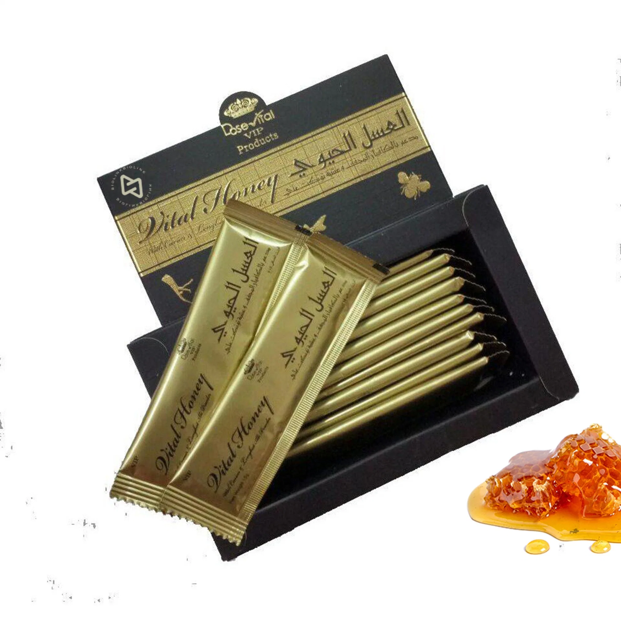 Boolink OEM ODM Factory Honey ROYAL Etumax Royal Honey قسية هوني 12 24 كيس