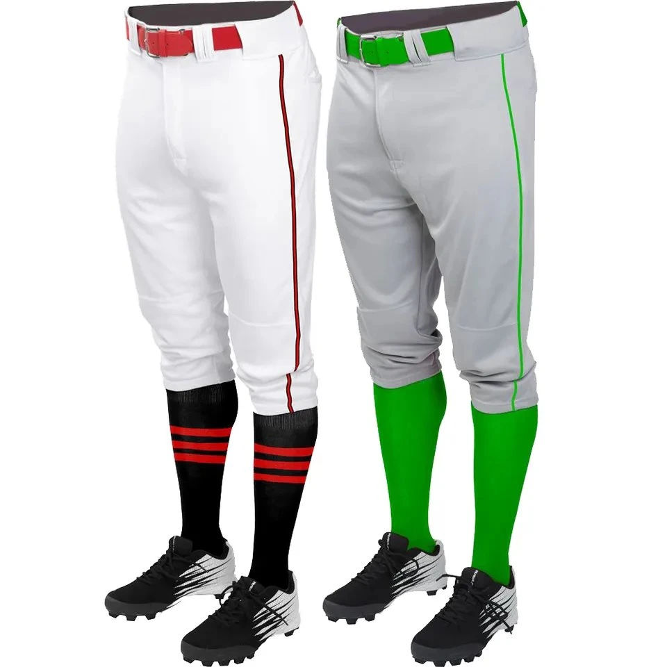 Nouvelle arrivée Vêtements de sport Pantalons de baseball pour hommes Taille personnalisée Pantalons de baseball pour hommes.