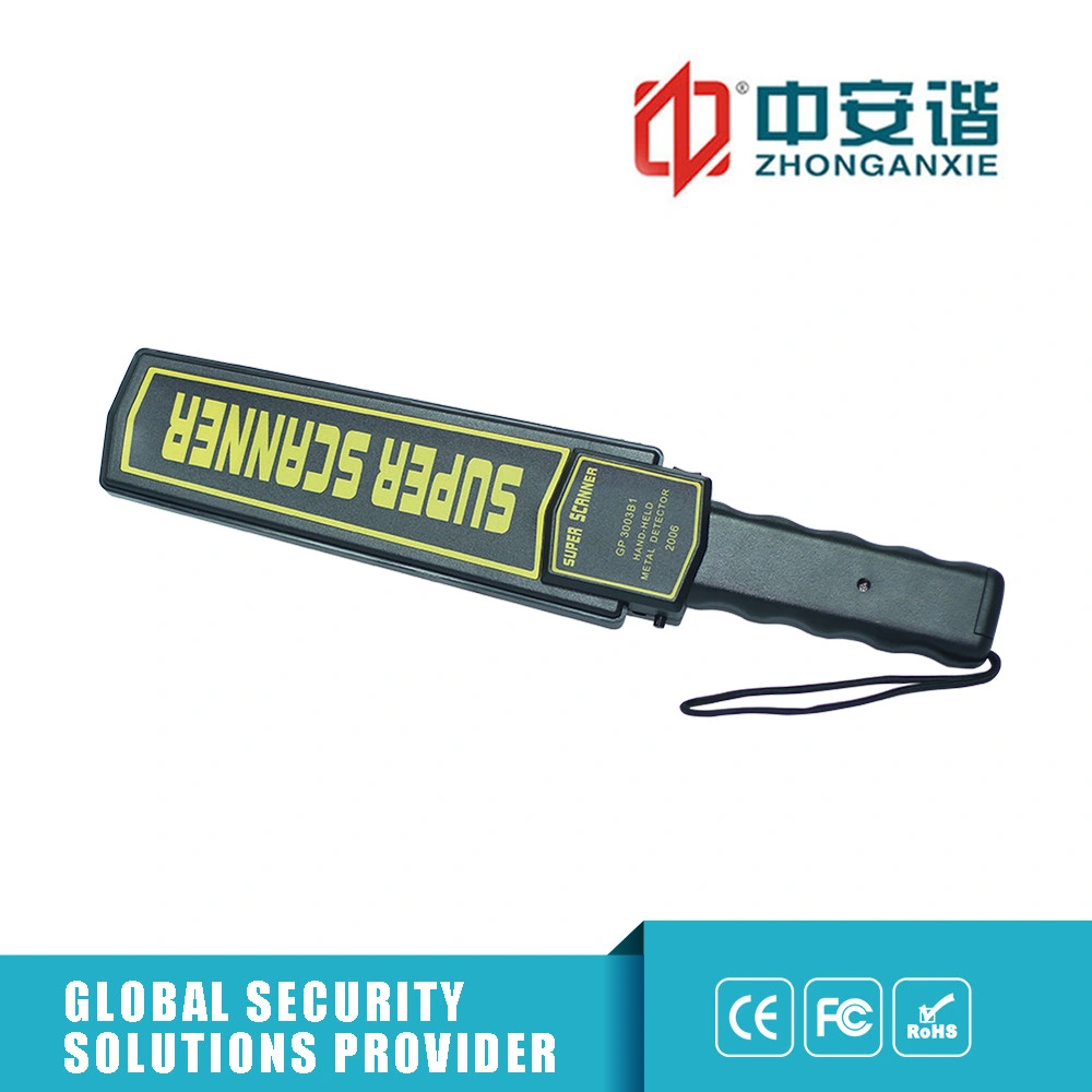 Wide Detection Zones Portable Metal Detector with Ce / FCC / RoHS Certification