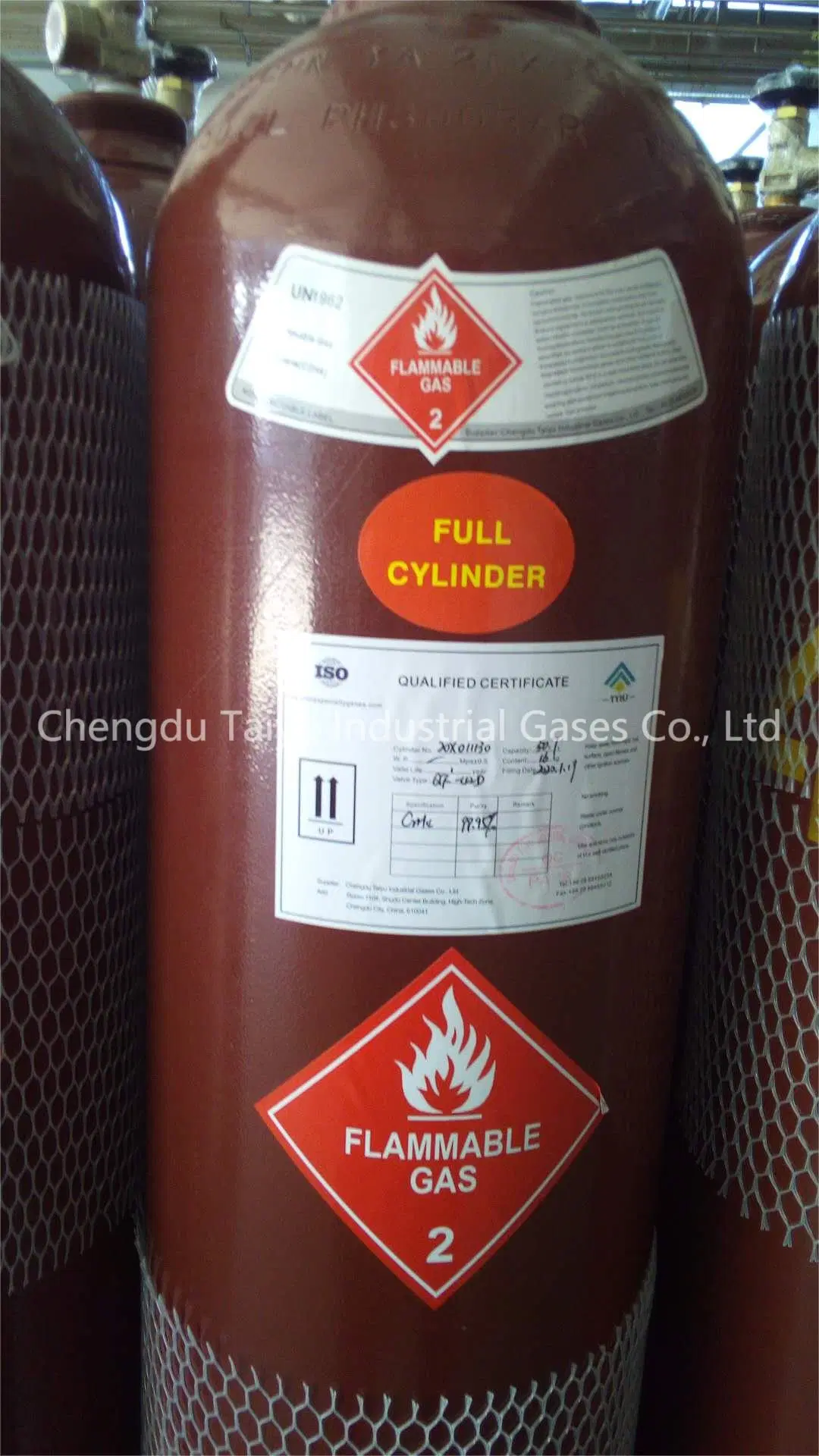 High Purity Industrial Gas 99.95% Purity Ripening Ethylene Gas C2h4 for Sale