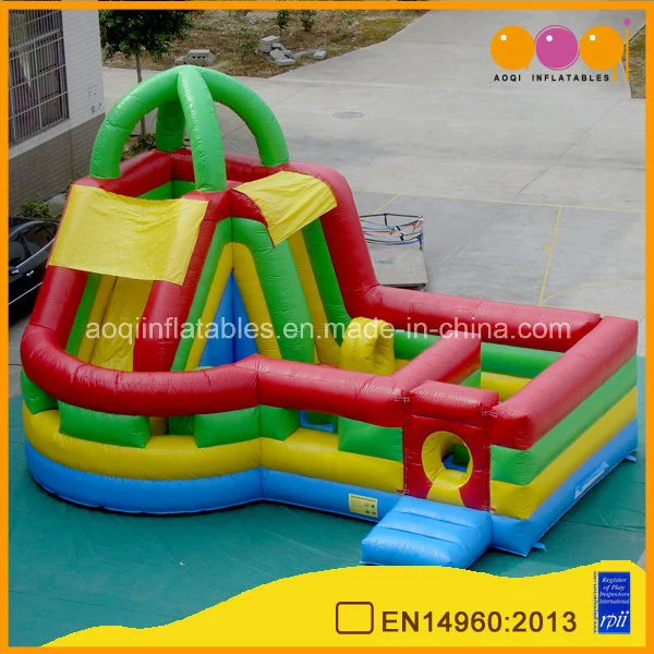 Inflatable Rainbow Obstacle Course (aq1451-2)