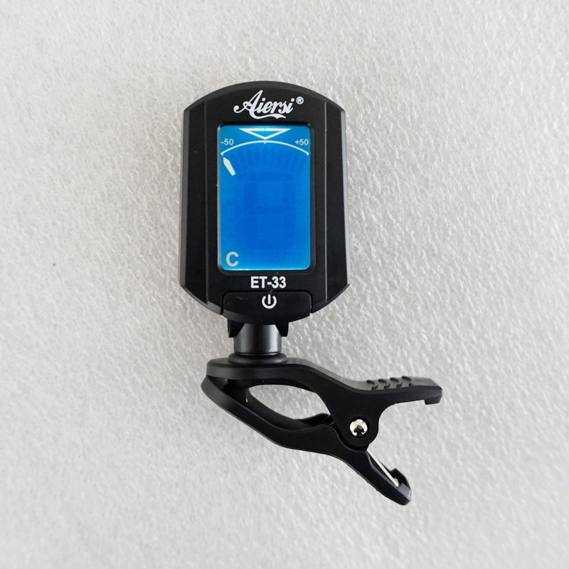 China Aiersi Digital Clip Chromatic Tuner Et-33