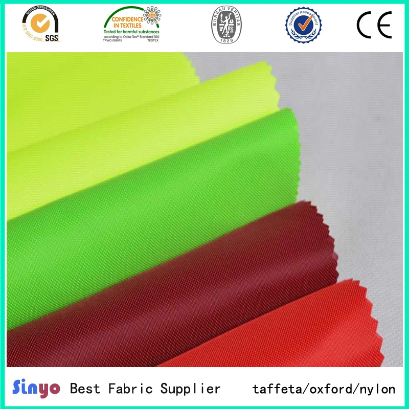 Oxford 420d Textile Fabric with Polyurethane Coating for Dress/Bags