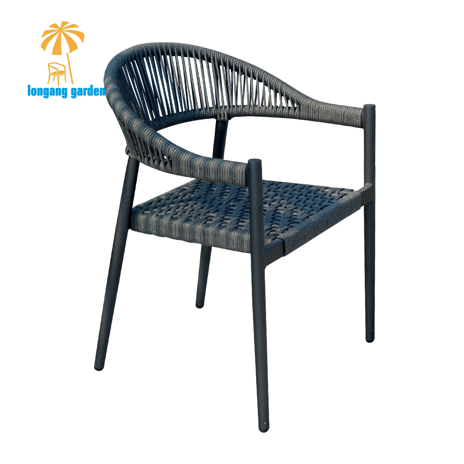 Hotel Restaurant Plywood Chair Set Outdoor Garten Patio Esszimmer Möbel Set für 4