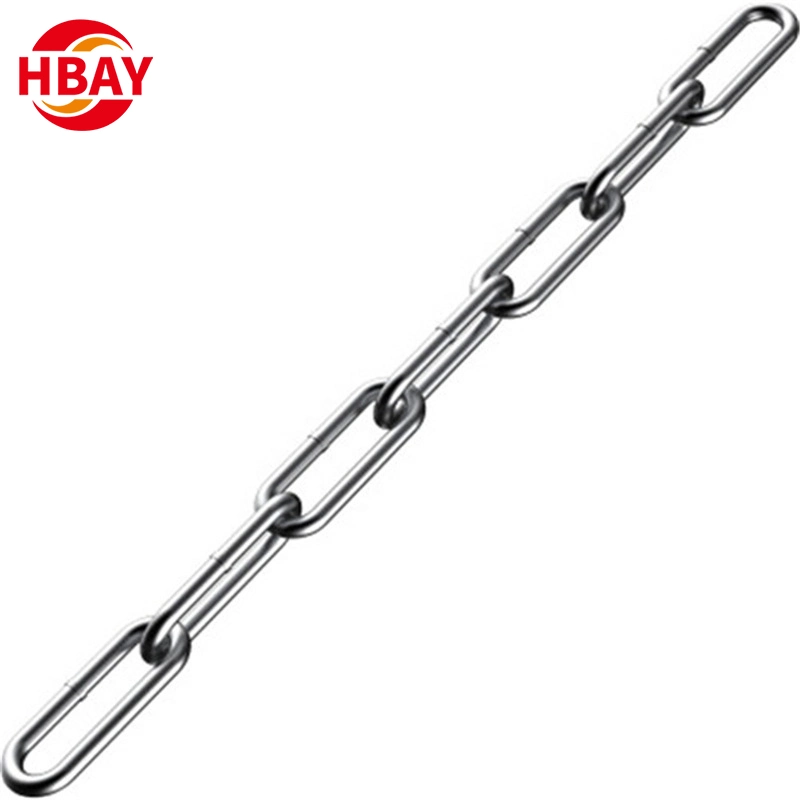 Hot-DIP Galvanized DIN763 Commercial Link Chain Steel Lifting Chain