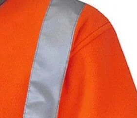 Haute qualité/performance à coût élevé Hi Vis veste polaire réfléchissant Vêtements de sécurité pour l'homme