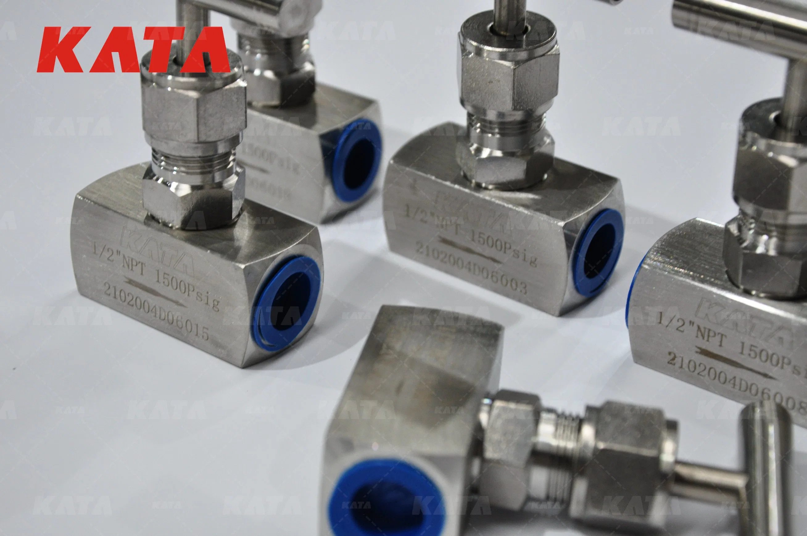 1/2&quot; Female 6000 Psi Pressure Straight Needle Valve with Hydraulic Service Seat