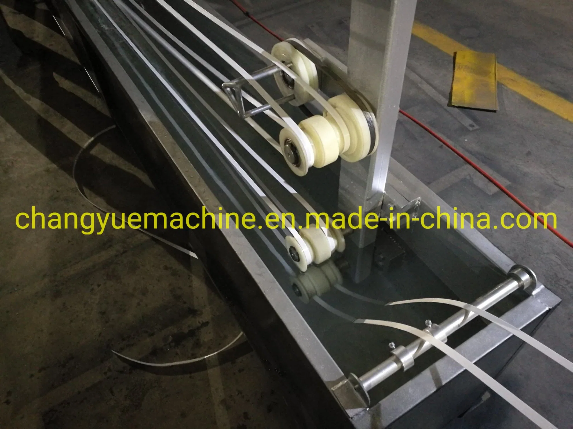 Máquina de Fabricación de flejes de plástico de la extrusora de extrusión de cinta de la línea de estiramiento
