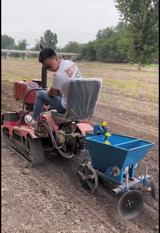 Original Factory Made Potato Planter Automatic Potato Planter Machine Price One Rows Potato Seeder Planter