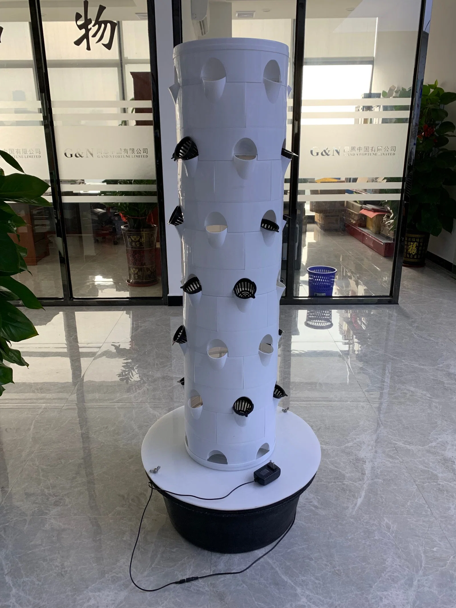 Hydroponics Gardening Indoor Strawberry Tower Vertical Tower for Plant