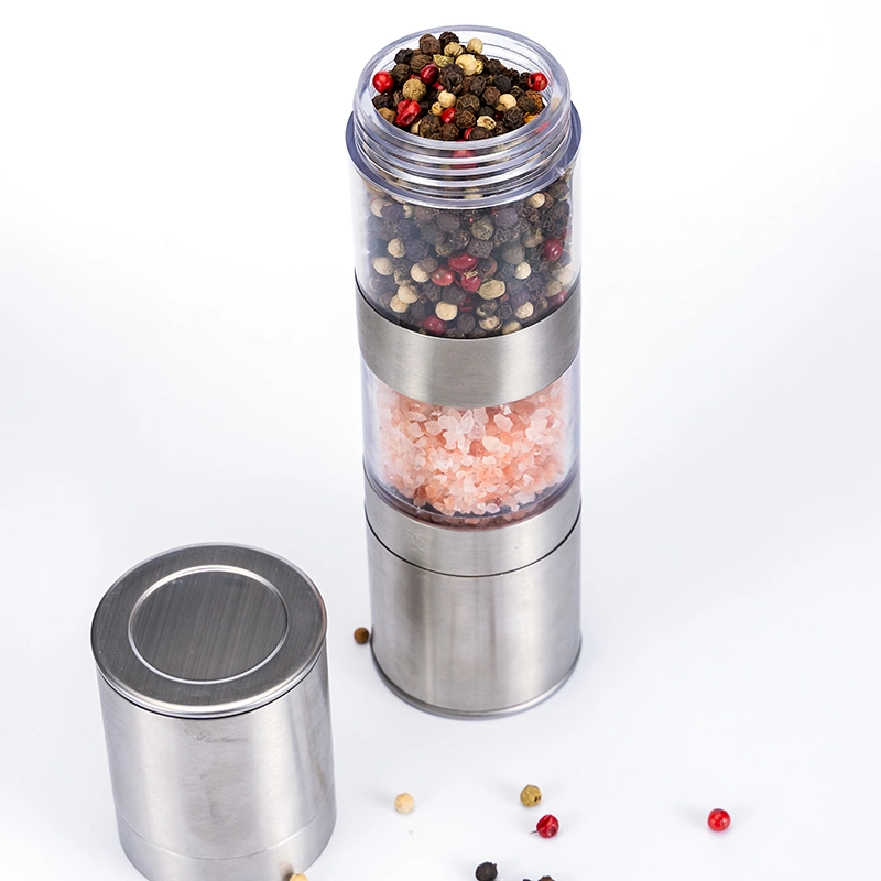 Sataninless Spice Pepper Salt Grinder Set High quality/High cost performance  2 in One Competitive Factory Price