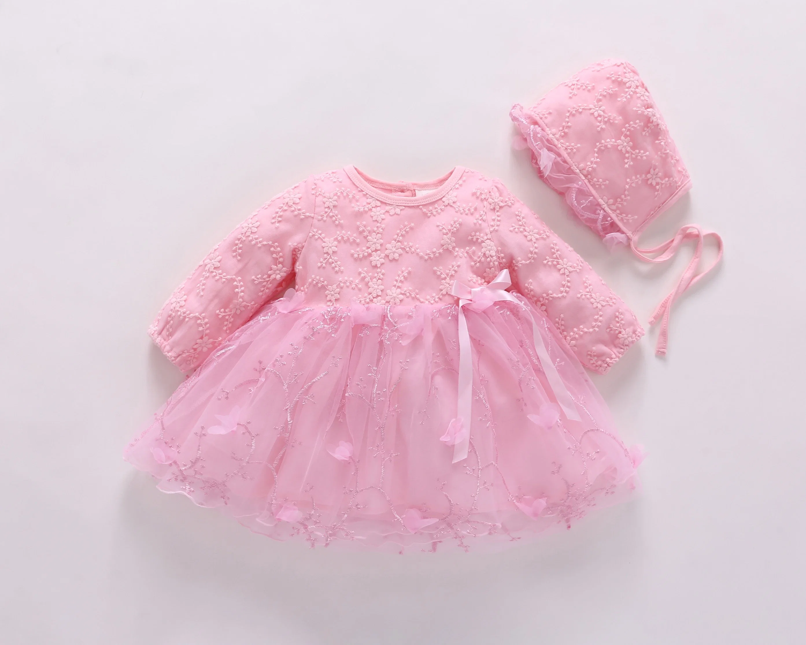 Free Sample Wholesale Baby Clothes Beautiful Kids Wear Fashion Apparel Evening Gowns Wedding Little Girl Dress