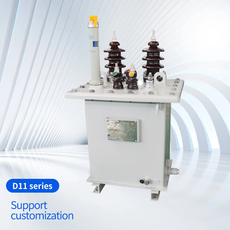 Custom D11 Single Phase Compact Oil Immersed Power Distribution Transformer 5/10/15/20/25/30/50/63/80/100/125/160/200 kVA Price