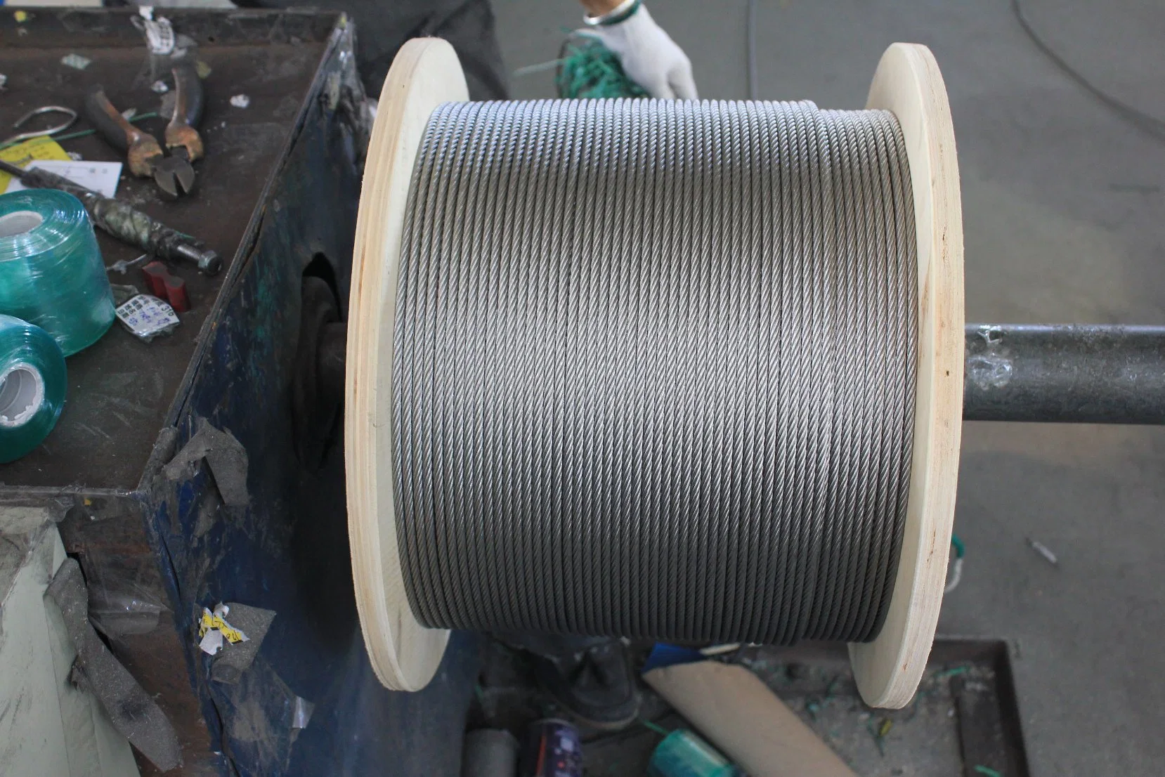316 304 1X37 de Aço Inoxidável cordas China Fabricante de tracção de alta qualidade no campo de Óleo