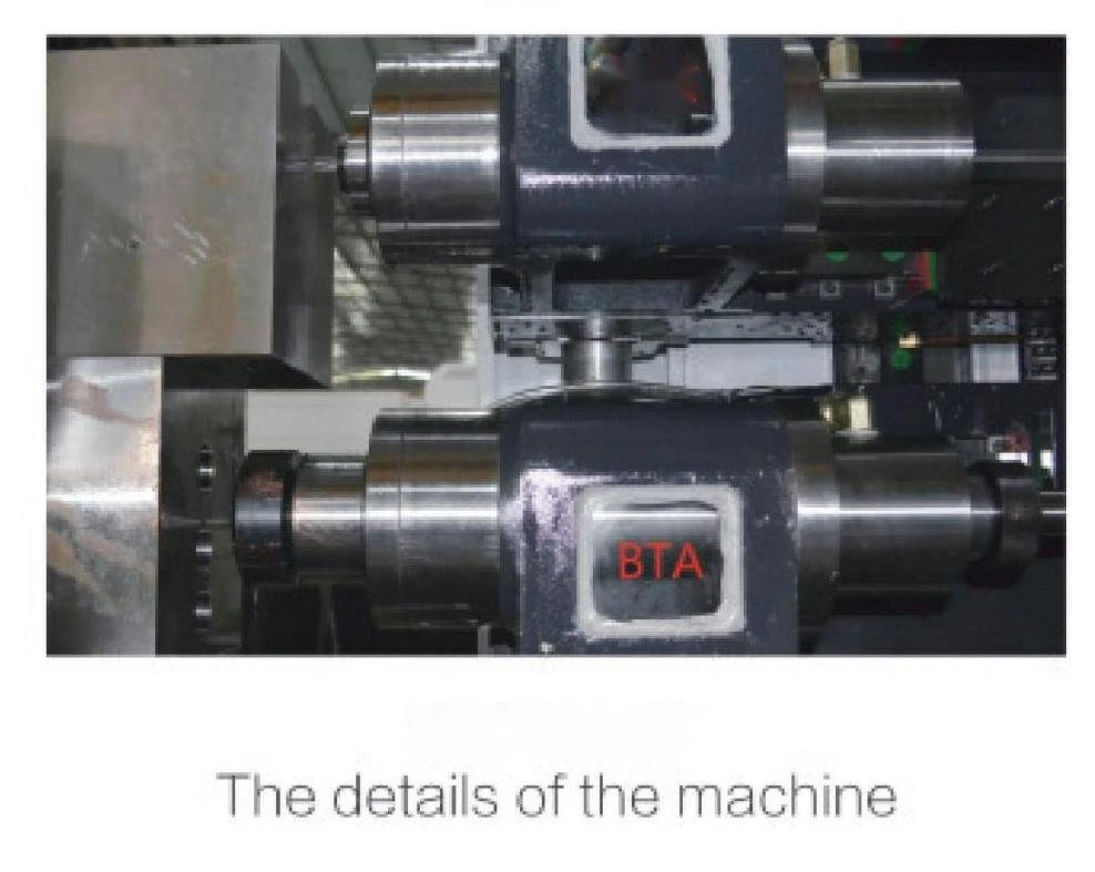 المصنع التشغيل السهل CNC الصناعية مزدوج سبقلان عميق الحفرة ماكينة حفر للبيع