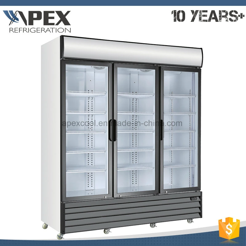 Commercial Beverage Display Cooler/Drinks Display Fridge/Supermarket Display Refrigerator