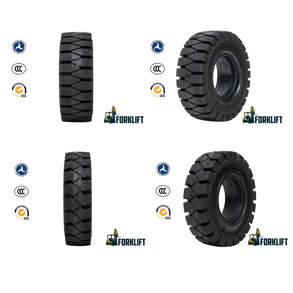 5.00-8 Chinese Nice Price High-End Quality Solid Tires for Forklift