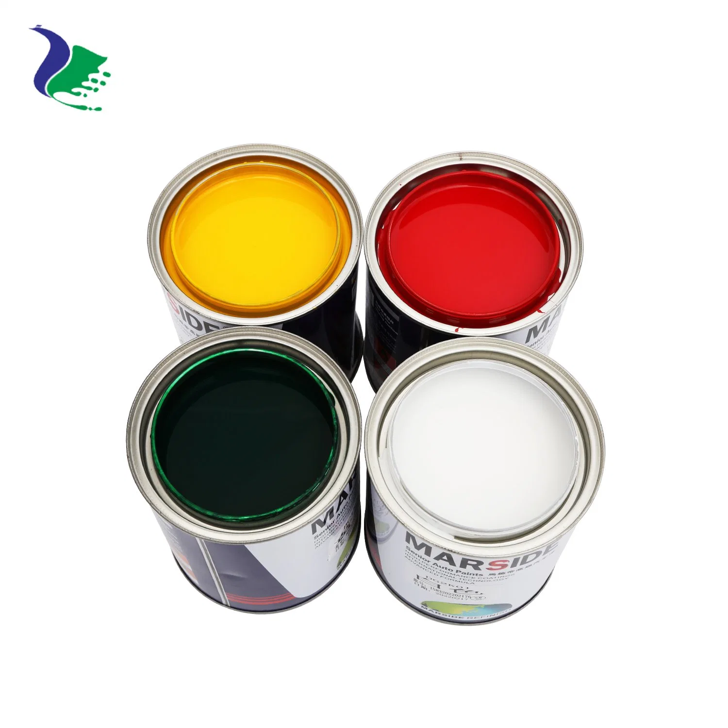 Wholesale Auto acabar fabricantes fácil Coat pintura automotriz de acrílico de 1K 2K color metálico pintura de auto reparación Toyota