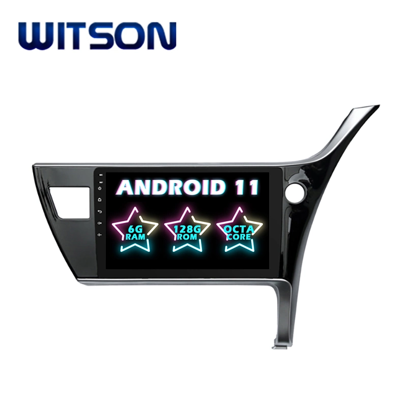 Witson Android 11 Auto-Audio-System Multimedia für Toyota 2017 Corolla (RHD) 4GB RAM 64GB Flash großer Bildschirm im Auto DVD-Player