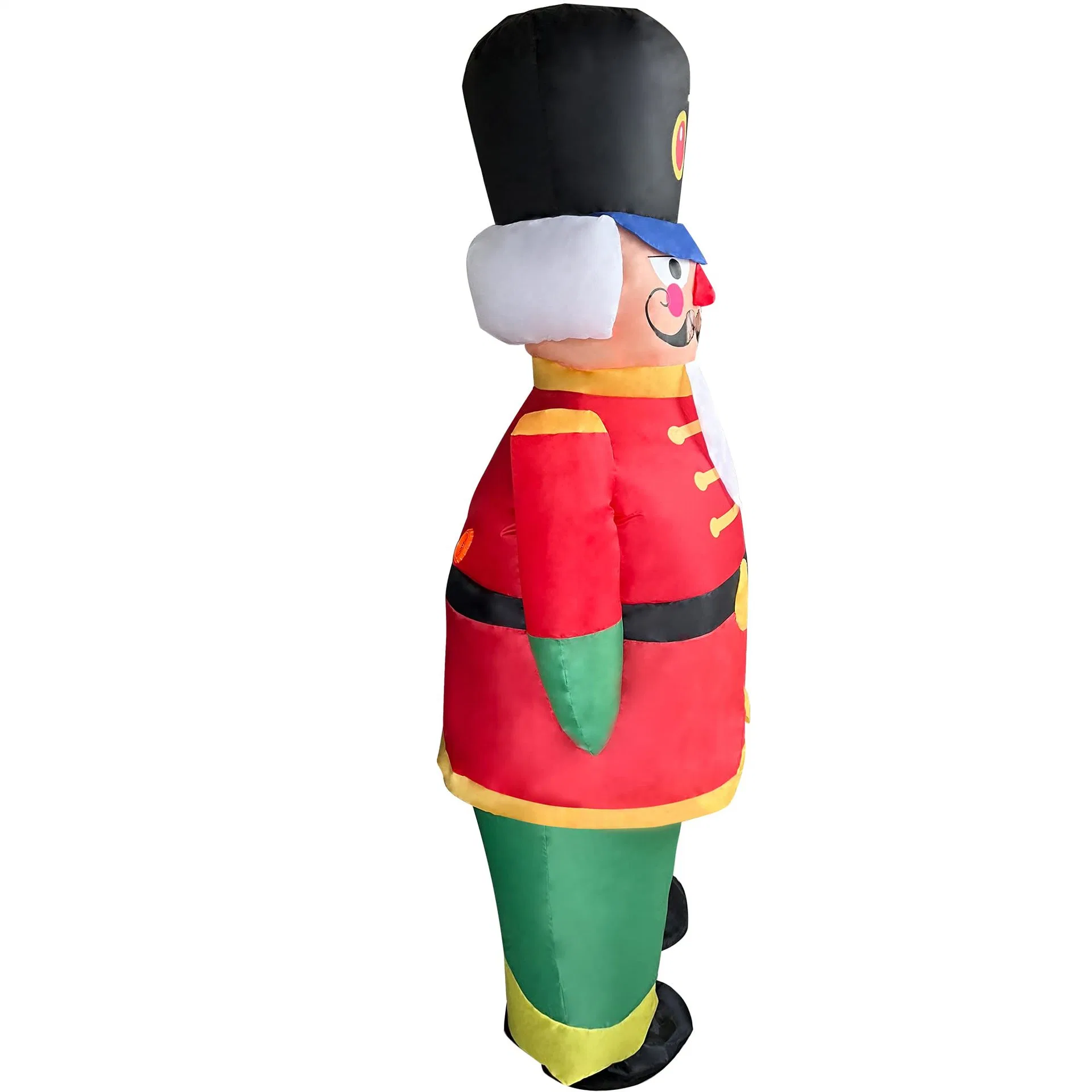 Holiday Airblown Outside Yard Display Custom Xmas Nutcracker Inflatable Decoration