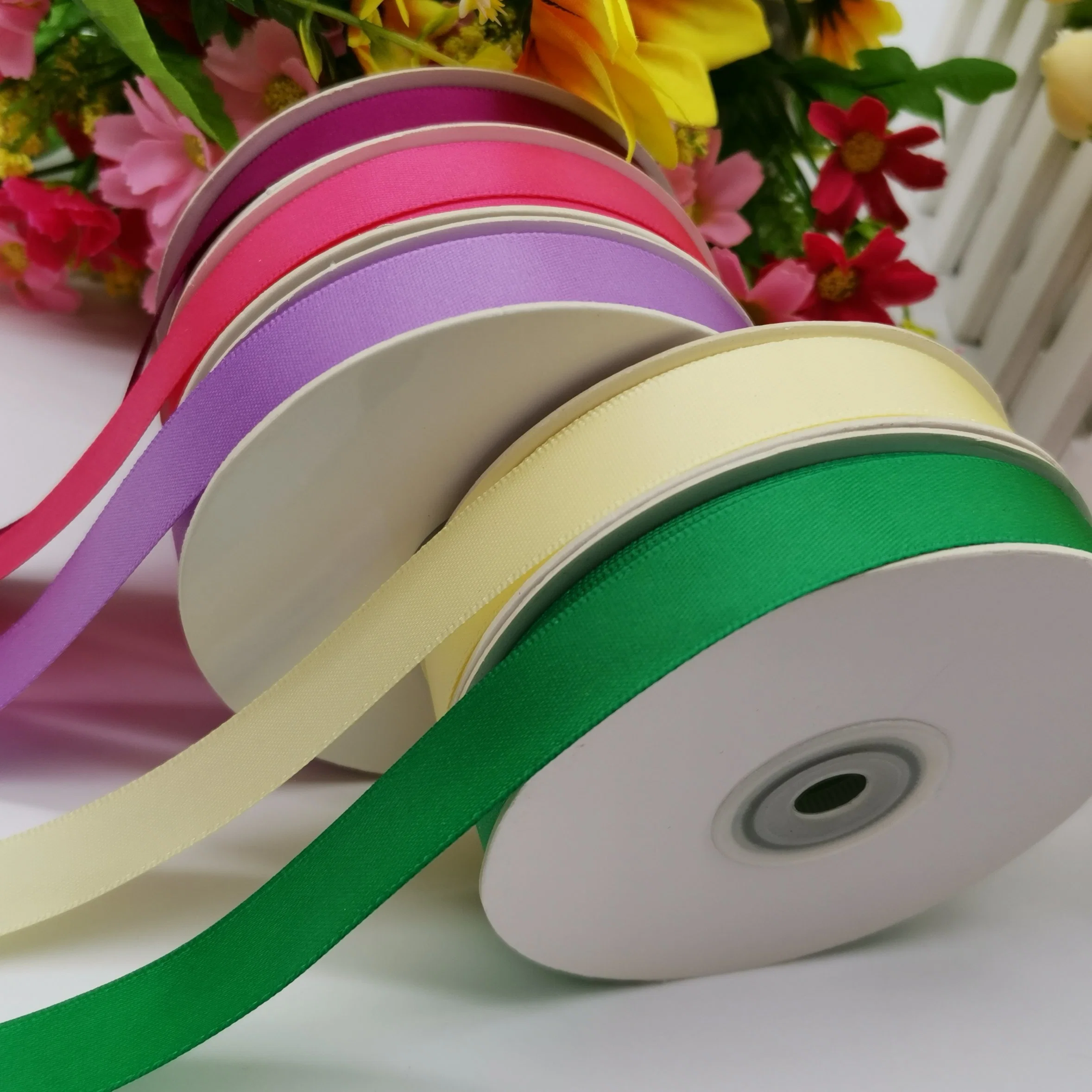 Satin Ribbon for Gifts Packing Material