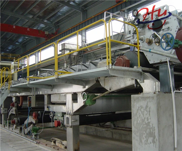 Waste Paper, Wood Pulp, Virgin Wood Normal Specification Duplex Fluting Paper Machine