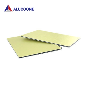 Dibond® aluminium brossé feuille Composite Alupanel signe finition miroir du matériel