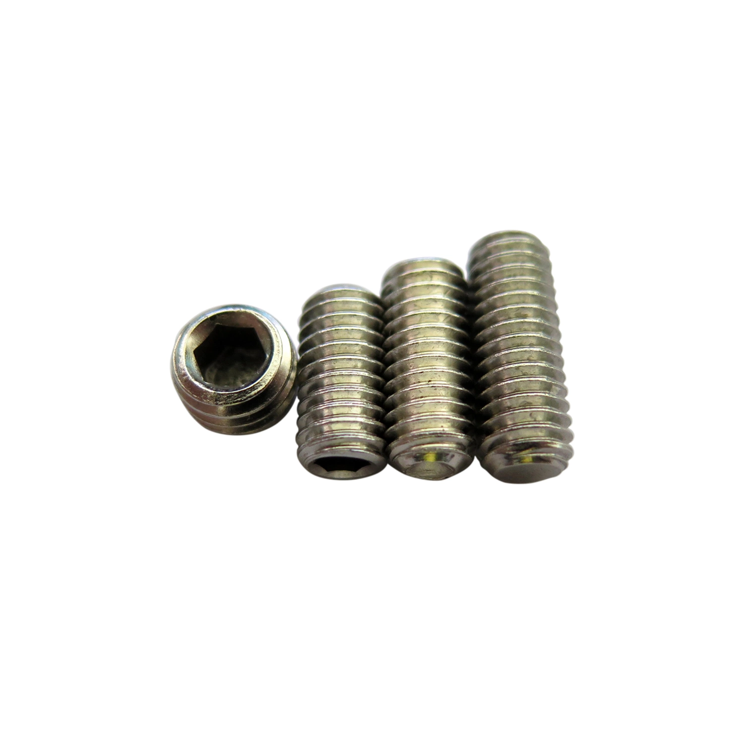 Recessed End Headless Screw Machine Rice Top Wire Stainless Steel Hexagon Socket Recessed End Set Screws