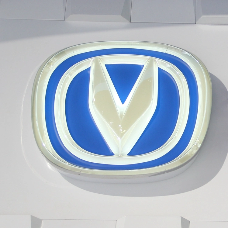 Outdoor Illuminated LED Vacuum Forming Auto Car Logo