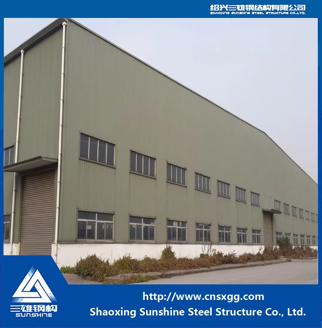 Prefab Designed Steel Structure Storage for Workshop Warehouse