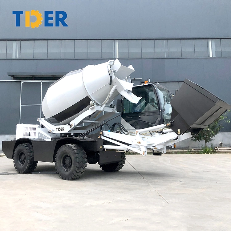 Tder Fobs Cabin 3 Cubic Meters Diesel Concrete Mixer Cheap Cement Mixers for Sale