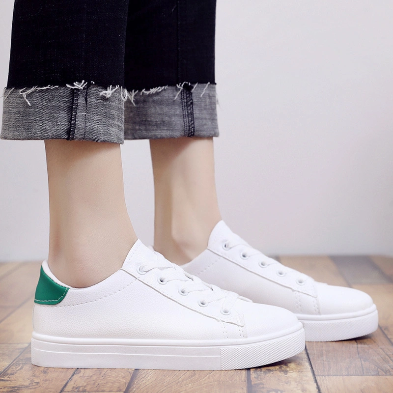 Low MOQ China Fashion Comfortable Online White Shoes for Women