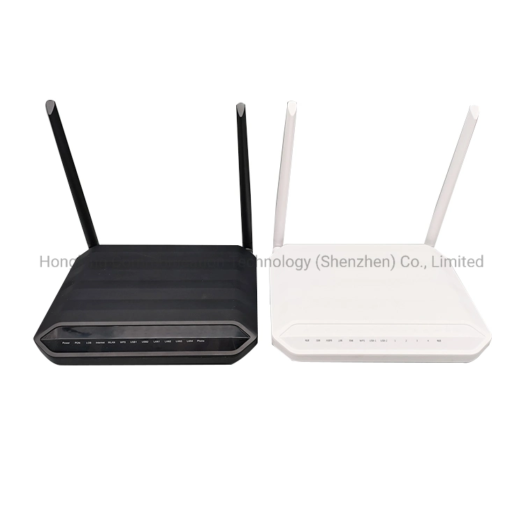 Hot Sale 4ge 2USB Gpon FTTH English Version Modem Gpon for Fiberhome Hg6143D ONU Ont