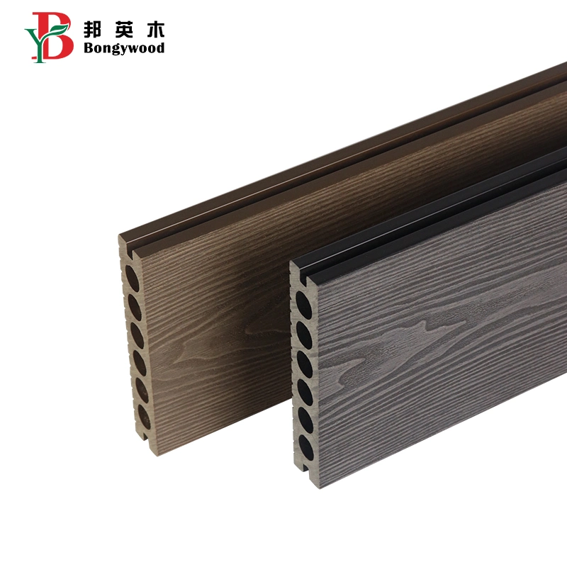 Outdoor 3D Wood Grain Plastic WPC Flooring WPC Board and WPC Decking