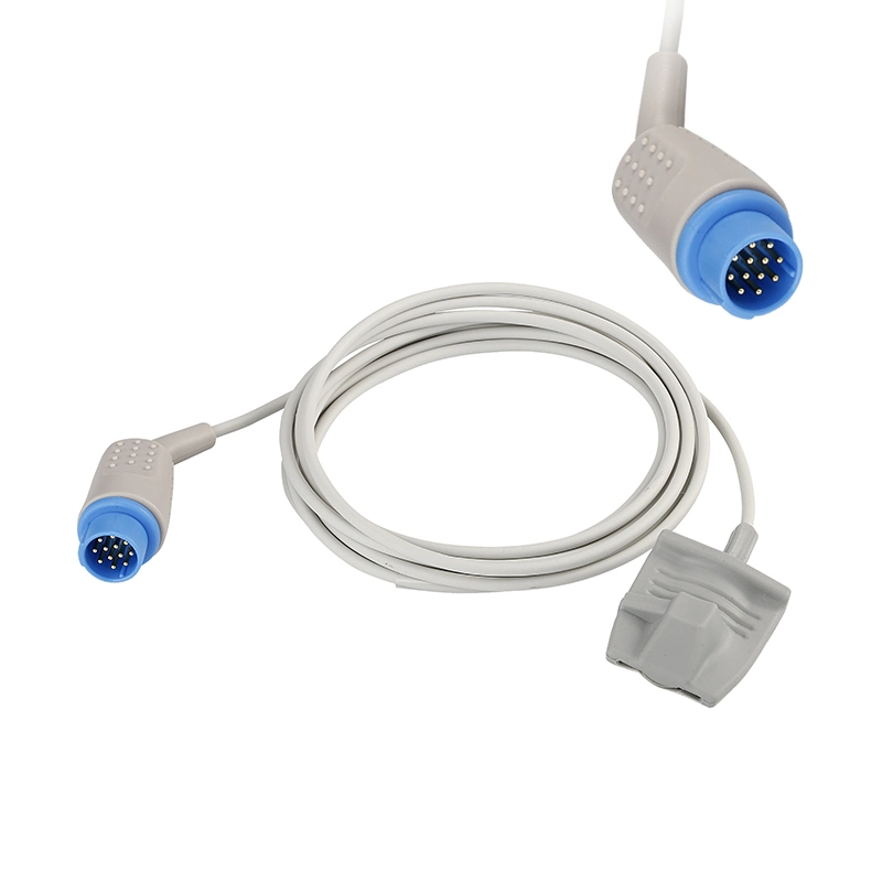 Patient-Monitor Cables Connect Biolight M Series Adult Soft SpO2 Blood Oxygen Sensor Probe