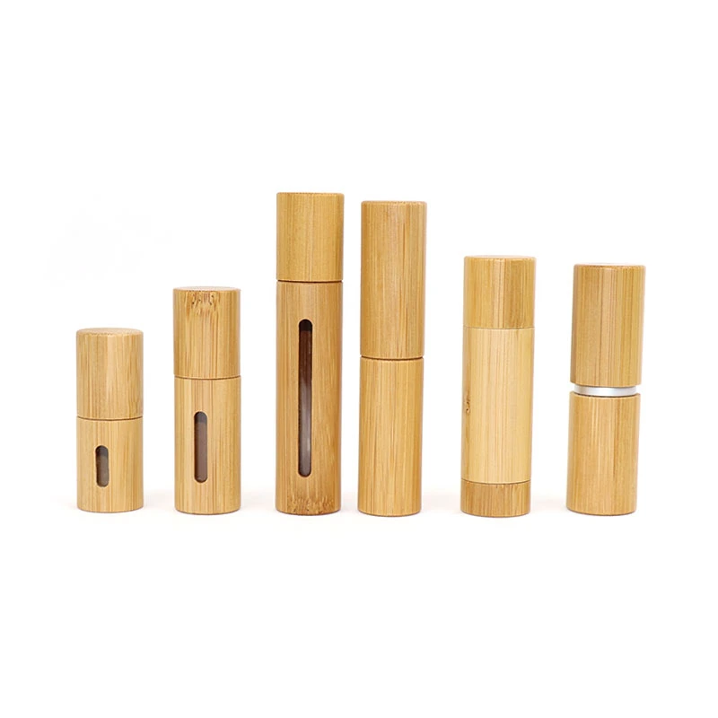 Bamboo Ball Bottle Perfume Bottle Separate Bamboo Lipstick Lipstick Container Tube