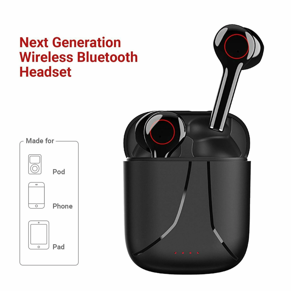 وسادات الأذن L31 BT 5.0 الصغيرة الاستريو داخل الأذن التي تعمل باللمس سماعات رأس Bluetooth استريو HIFi من ANC