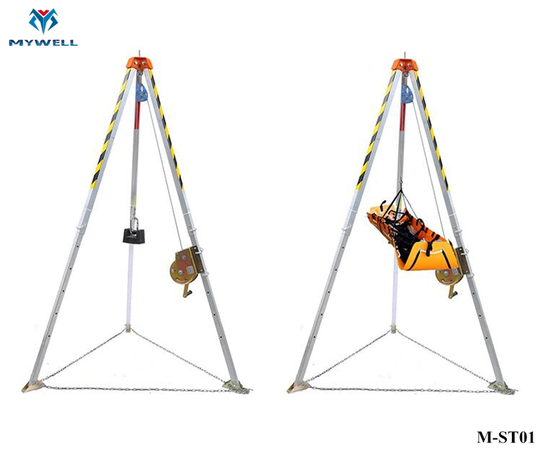 M-ST01 Trípode Malacate Industrial de emergencia