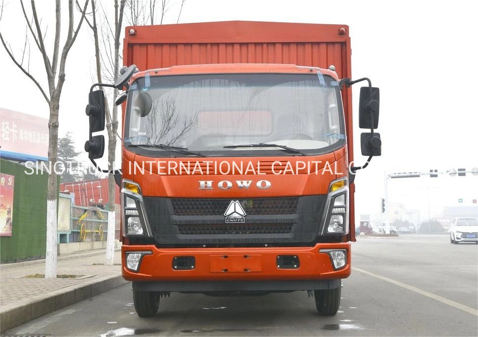 Sinotruk 3ton 5tons Small Homan 4X2 Lorry Fence Cargo Truck HOWO Mini 6 Wheeler Light Duty Cargo Truck for Sale