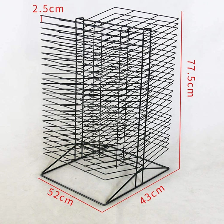 JH-Mech 50 étagères rack de séchage métallique double face