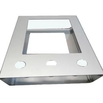 Fabrication de pièces OEM personnalisées aluminium laser découpe pliage soudage formage Service de traitement