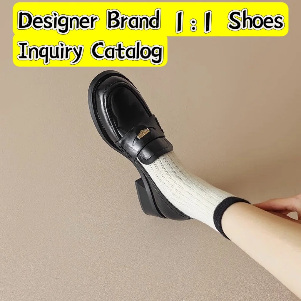 Luxury Famous Brand Replica Online Store Woman Men Sport Designer Wholesale/Supplier Shoes Real Leather Fashion Women Replicas Shoes Semi-Trailer