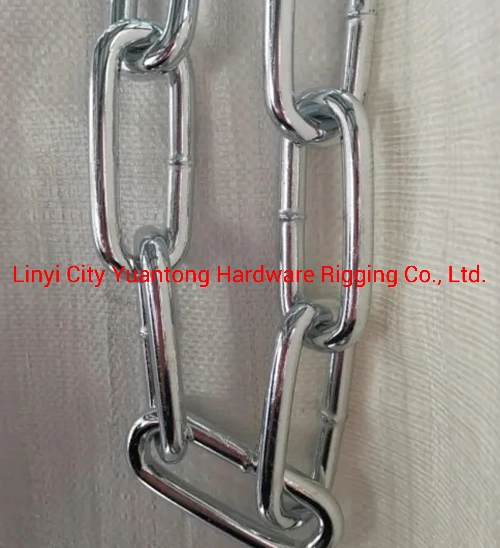 Welded Galvanized DIN5685c Long Link Chain