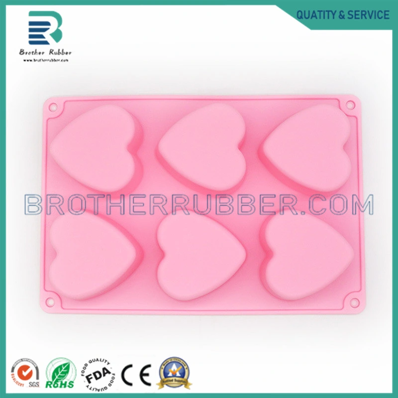 Valentine's Day Special Love Food Grade Baked Silicone Cake Mold