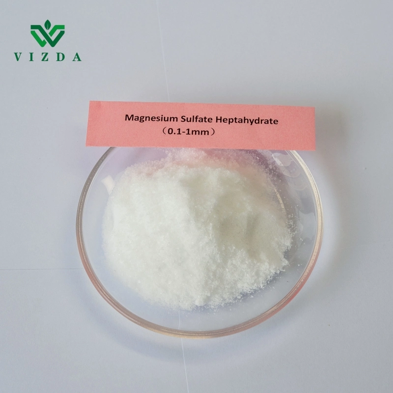 Bulk Quantity High quality/High cost performance  Magnesium Sulfate Heptahydrate Agriculture Crystal Fertilizer for Crops