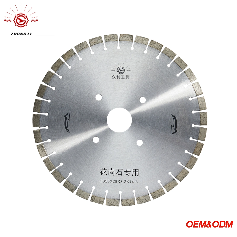 350mm 14 Inch Granite Cutting Diamond Saw Blade Marble Cutting Tool