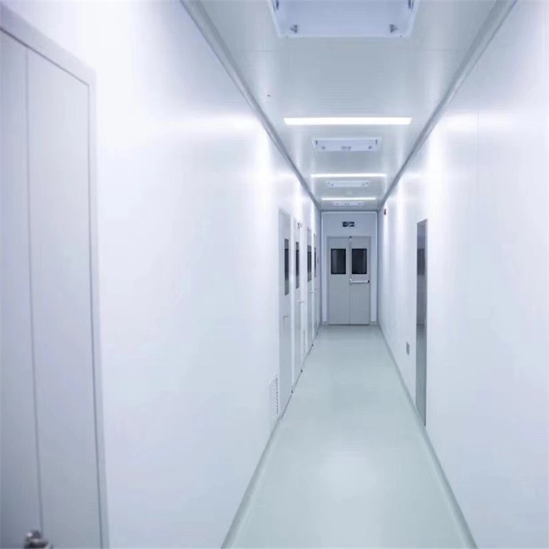 Fireproof PPGI Stainless Steel Cleaning Sliding Door for Foof Industrial Cleanroom