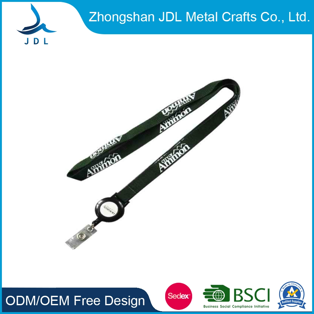 Wholesale Sublimation Straps for Promotion Gift Embroidered Pull Handle Necklace (079)