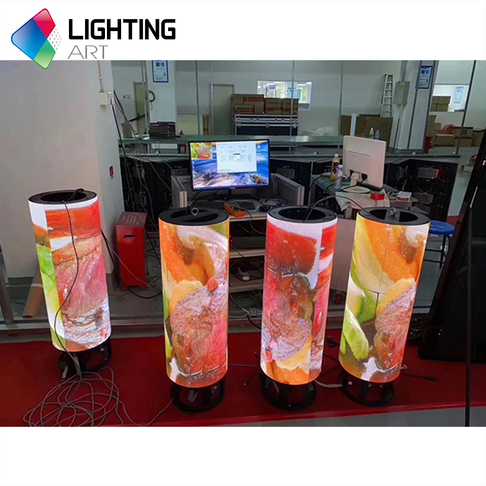 Indoor Curved LED Video Wall Panel Soft LED Module P2.5 Flexible LED Video Display