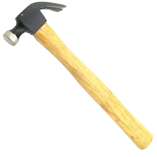 British Type Claw Hammer Wooden Handle Claw Hammer